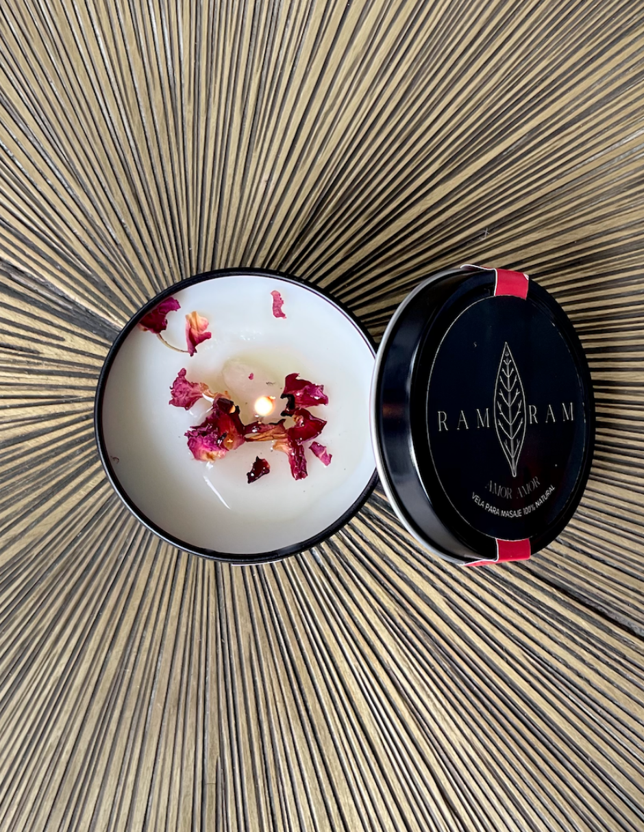 Vela para masajes Amor Amor