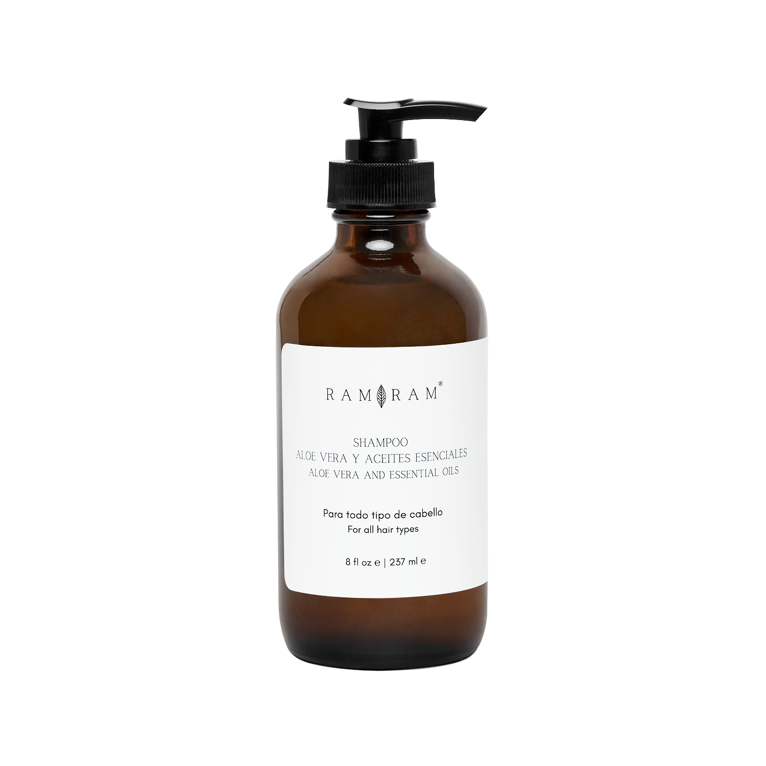 Shampoo Aceites Esenciales y Aloe Vera 8oz